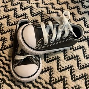 Toddler Leather brown Converse